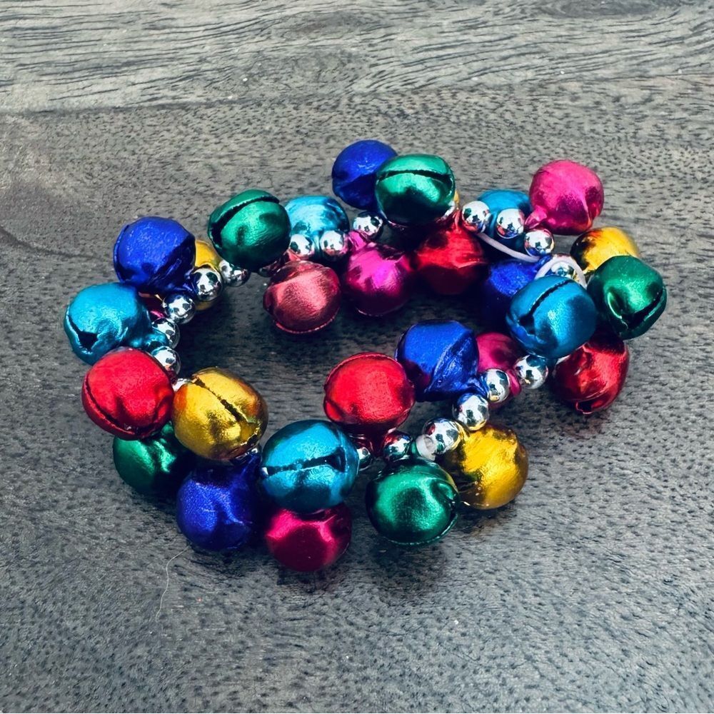 Christmas Jingle Bell Kids Holiday Bracelet